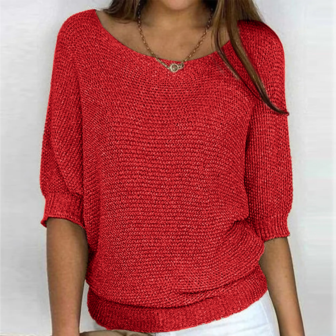 Eunice™ - Relaxed Knit Top