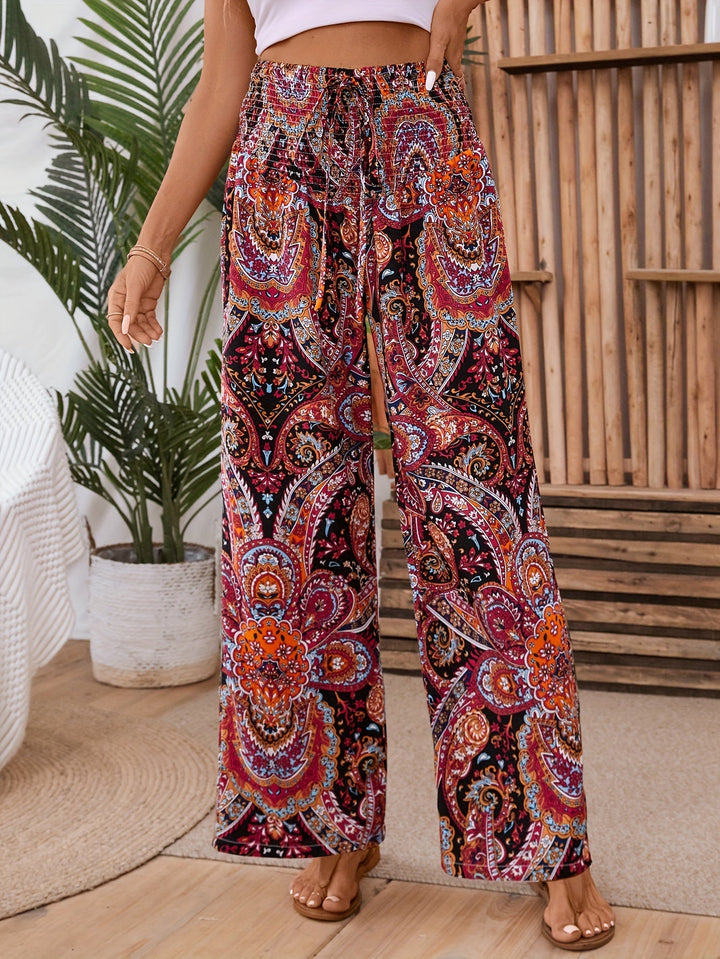 Vera -  Boho High-Waist Pants