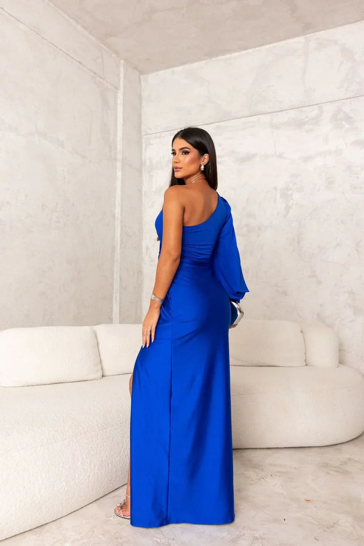 Alison - Elegant Slit Maxi-Dress