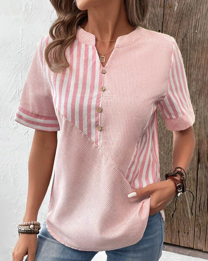 Sandra™ - Classic Striped Top