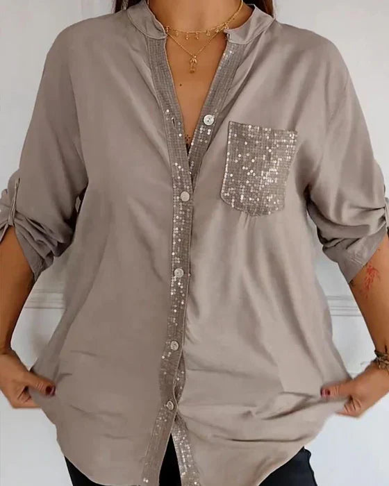 Elaine™ - Chic Glamour Top