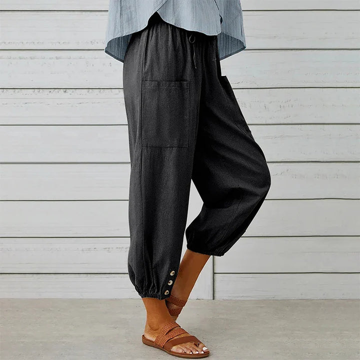 Riley - Breathable Wide-Leg Pants