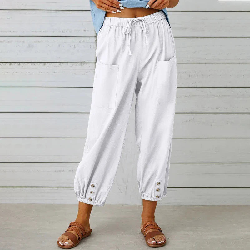 Riley - Breathable Wide-Leg Pants