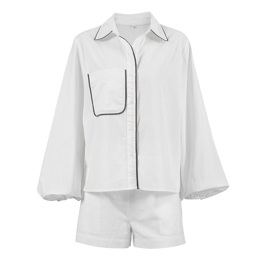 Marian™ - Belted Button-Up Set