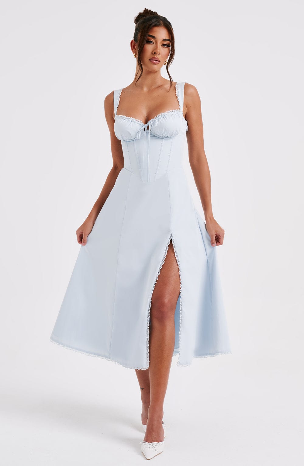 TYRA - Bustier Midi Dress