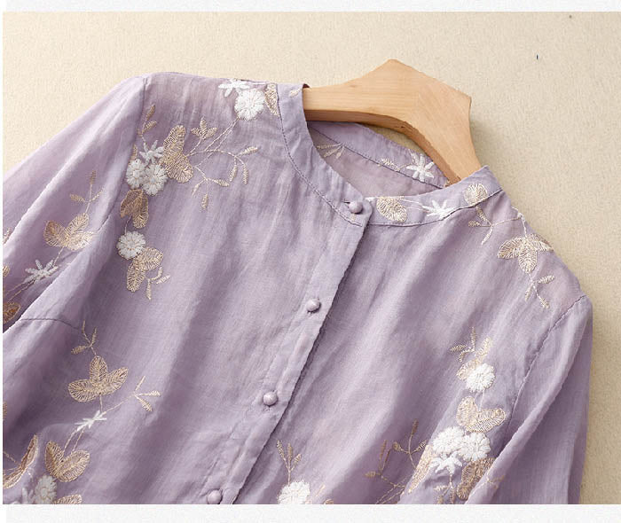 ULU™ - Embroidered Blouse