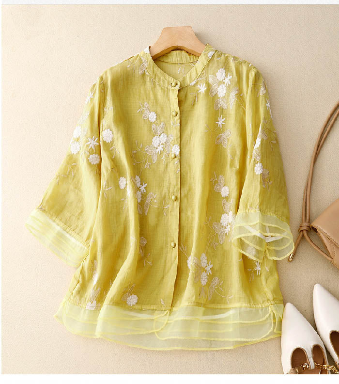 ULU™ - Embroidered Blouse