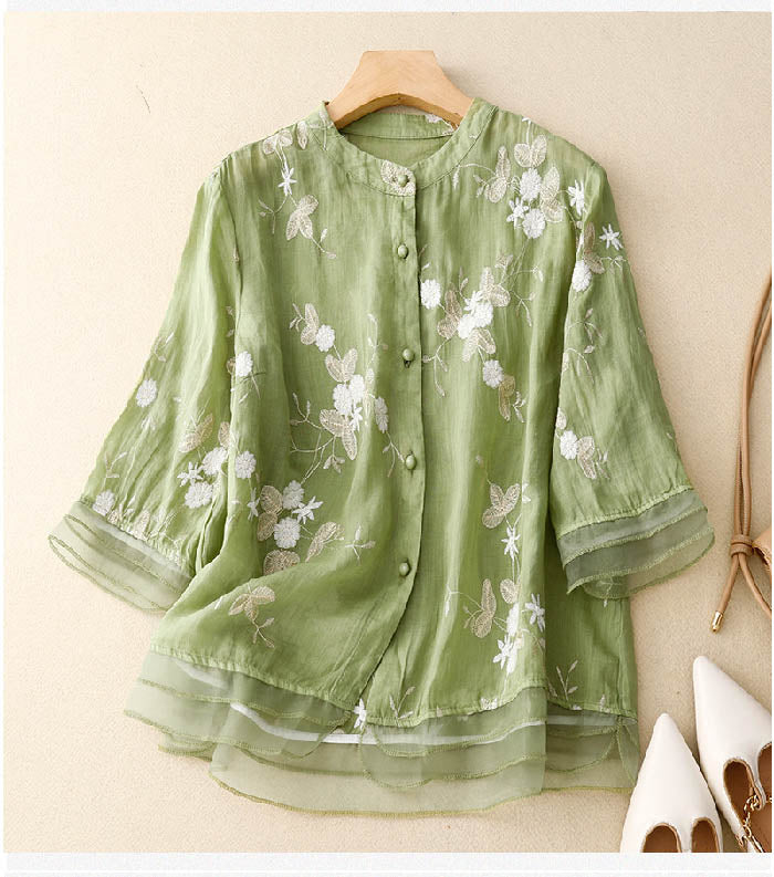 ULU™ - Embroidered Blouse